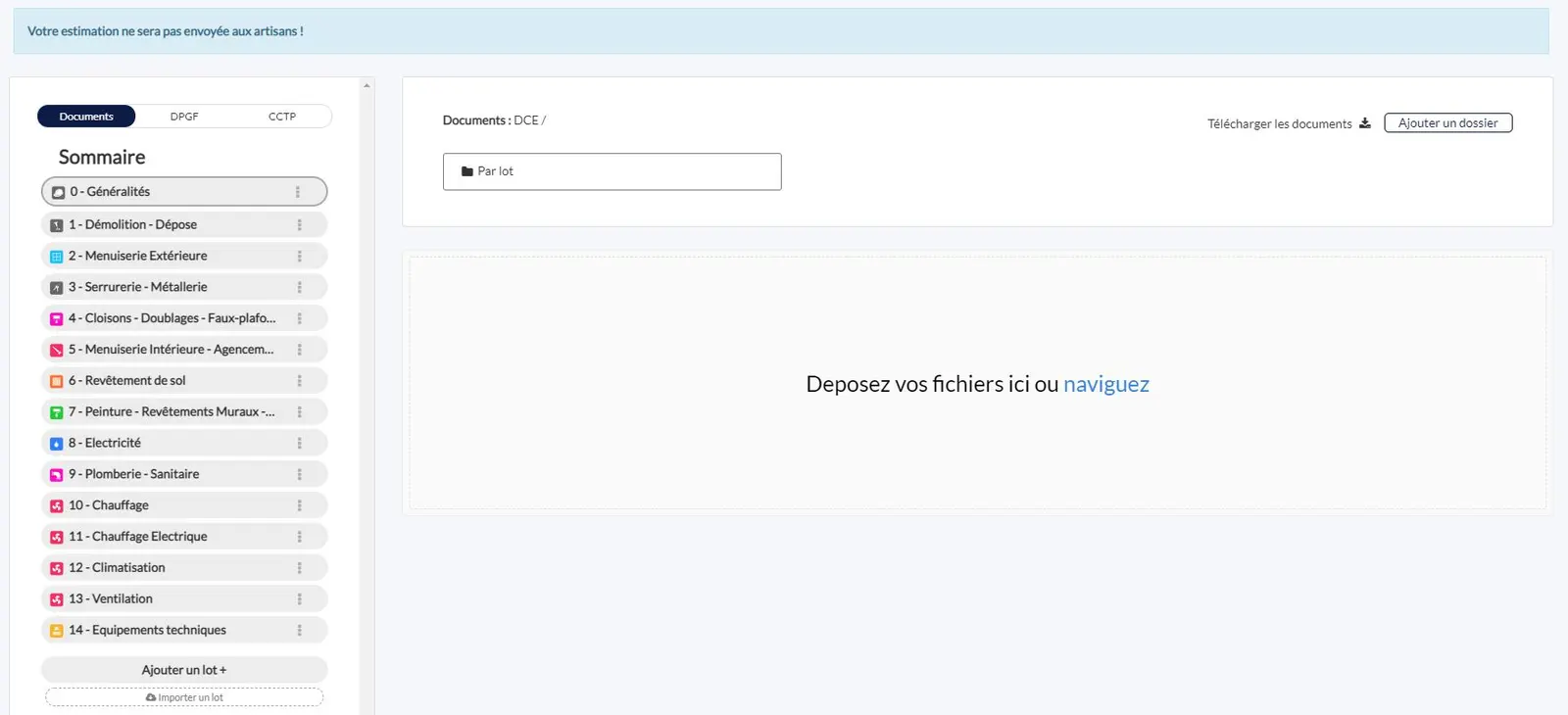 Les documents