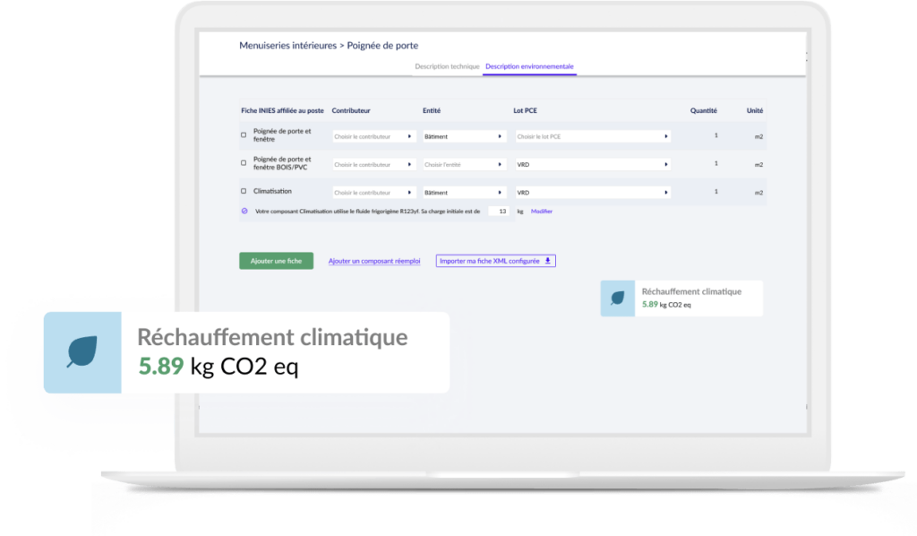 Calculer son ACV tranquillement dans le cadre de la RE2020 Logiciel BET ingénieurs